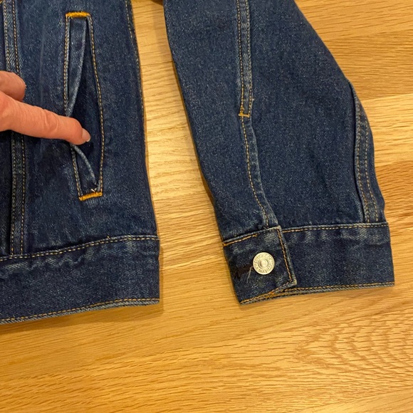 Levi's 57511 Trucker Denim Jacket Standard Fit Original / Womens Size M - Picture 10 of 13